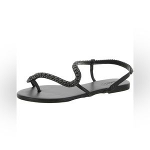 Schutz Gabby Snake Sandal Size 6